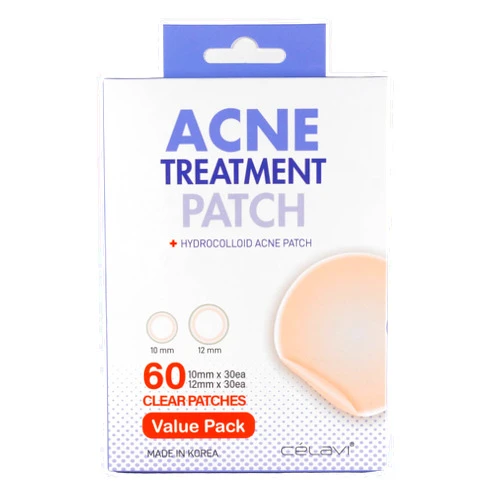 Celavi Cosmetics Celavi Acne Spot Treatment Hydrocolloid Patch (Acne Treatment, 60 Count)