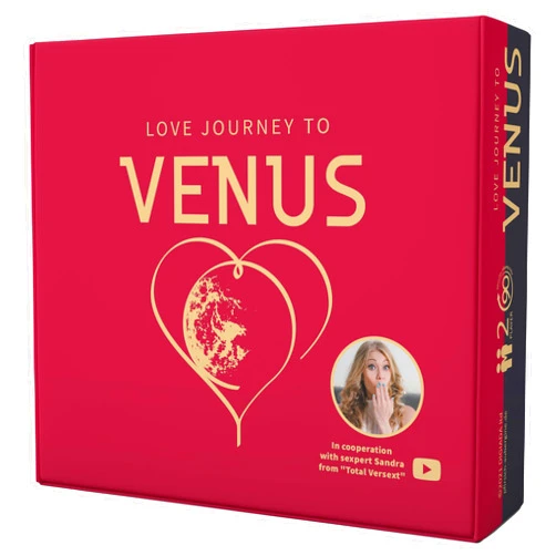 Pfirsich & Aubergine Love Journey to Venus: The Spicy & Romantic Board Game for Adult Couples & Friends, Couple Games for Date Night, Gaming Cards for 2 or more Adults, Love Card for Bedroom (for married couples too)