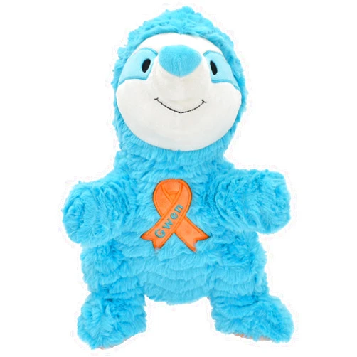 Multipet Wrinkleez Sonny The Sloth Plush Dog Toy - 14 inches