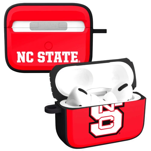 AFFINITY BANDS North Carolina State Wolfpack HDX Case Cover Compatible with Apple AirPods Pro 1 & 2 (Classic)