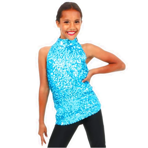 Alexandra Collection Sequin Sparkle Tank Tunic Dress for Girls Just for Kix