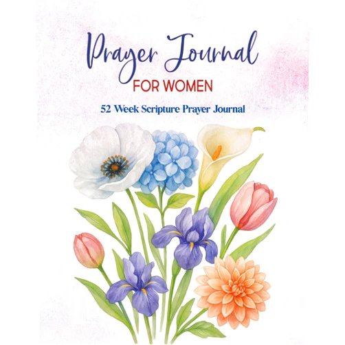 CH Publishing 52-Week Prayer Journal for Women: A Year of Reflection, Prayer, and Spiritual Growth