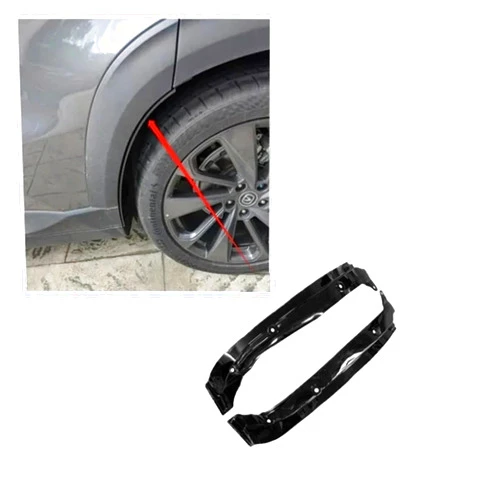 ZQBJRIDV Compatible for Edge Endura CD539 MK2 2015~2022 2021 Car Mud Flap Special Rear Door Rear Wheel Fender Modification Mudguard Accessories(Army green)