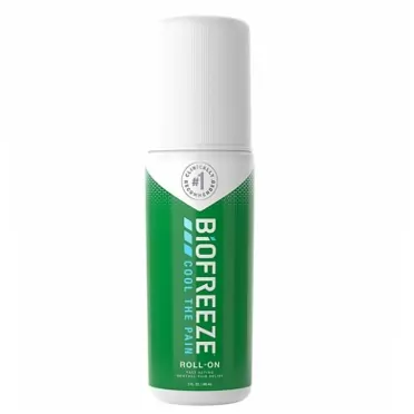 Biofreeze Pain Relief Roll-On, 3 oz. Roll-On, Fast Acting, Long Lasting, & Powerful Topical Pain Reliever (Packaging May Vary)