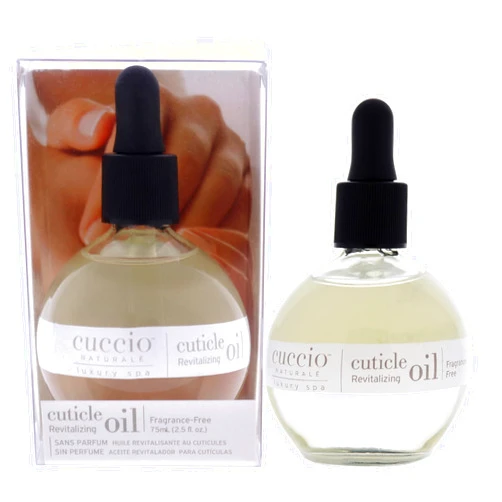 Cuccio Naturale Revitalizing Cuticle Oil - Hydrating Oil For Repaired Cuticles Overnight - Remedy For Damaged Skin And Thin Nails - Paraben/Cruelty-Free Formula - Fragrance-Free - 2.5 Oz