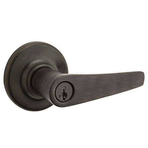 Kwikset 405DL-S Delta Keyed Entry Door Leverset with SmartKey - Venetian Bronze