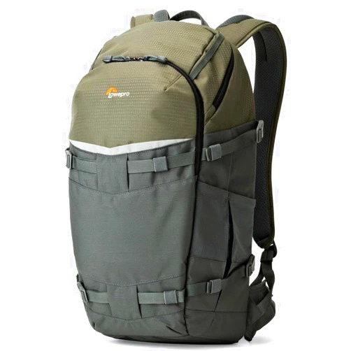 Manfrotto Lowepro LP37016-PWW Flipside Trek BP 450 AW Backpack for Camera, Grey/Dark Green