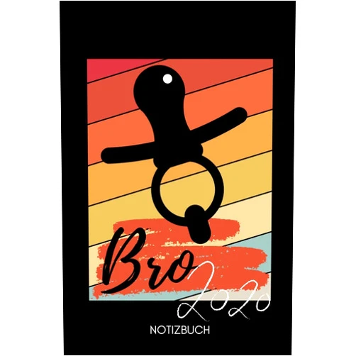 Bruder Geschenk BRO 2020 NOTIZBUCH: A5 TAGEBUCH als Geschenk für werdende Brüder | Du wirst Bruder | Geschenkidee | Weihnachtsgeschenke Geschwister | Schwanger Überraschung (German Edition)