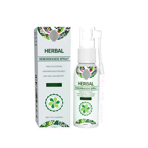 Generic Natural Herbal Hemorrhoid Care Spray, Fast Soothing for External Anal Discomfort, Gentle Skin Nourishing & Moisturizing Spray