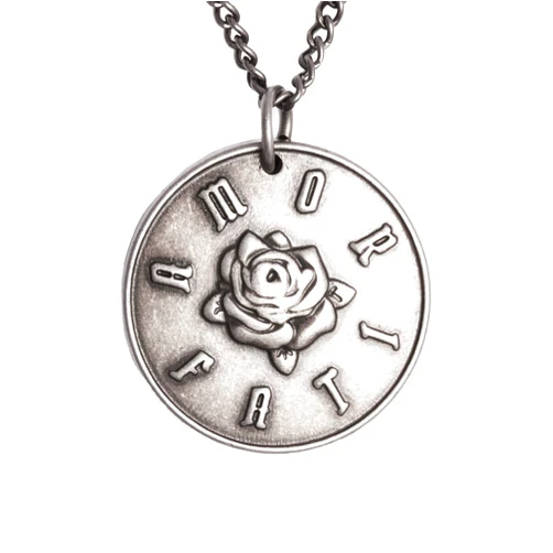 Stoic Muse Stoicism Amor Fati Pendant Necklace