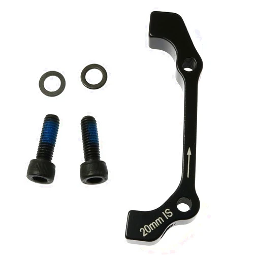 RLECS Bike Disc Brake Adapter Set for 140 160 180mm Rotor MTB Road Bicycle Accessories Include 1 x Bicycle Disc Brake Adapter 2 x Bolts 2 x Washers