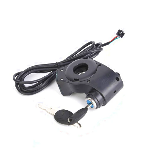 Joyzan E Bike Thumb Throttle LCD Display, Sensitive Electric Scooter Speed Control Switch EBike Power Battery Voltage Digital Accurate Monitoring Accelerator with Key Lock for Vehicle Ride Riding 5V to 99V