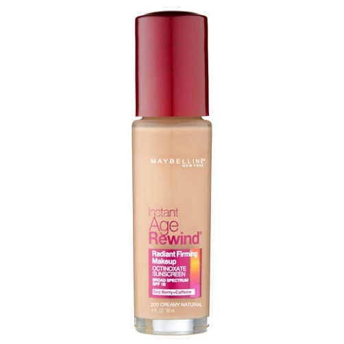 Maybelline New York Instant Age Rewind Radiant Firming Makeup, Creamy Natural 200, 1 Fluid Ounce