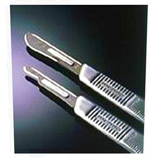 Unknown WP000-371040 371040 371040 Handle Blade Bard-Parker Size 4 Surgical Knife Carbon Steel Ea From Becton-Dickinson