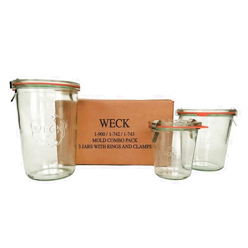 WECK Mold Jar Combo Packs (Standard)