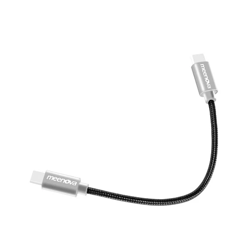 Meenova USB-C OTG Pro DAC Cable 0.5ft/15cm for Android Smartphone, Galaxy S22 21 Note20, Oxygen-Free Copper Cor for Amplifier, Fiio BTR 5 Q3S BTR3K, qudelix 5k, xd-05 Plus, HIDIZS S9 PRO, Shanling UA2