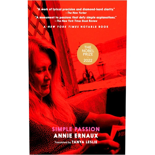 Annie Ernaux,Tanya Leslie Simple Passion