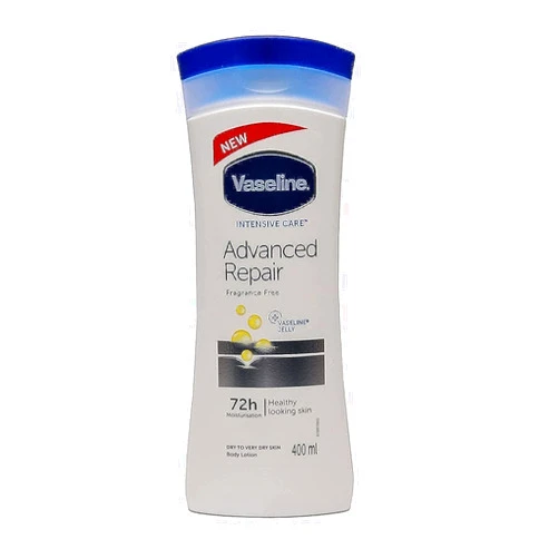 Vaseline Intensive Care Advanced Repair Fragrance Free Body Lotion 400 mL wit.