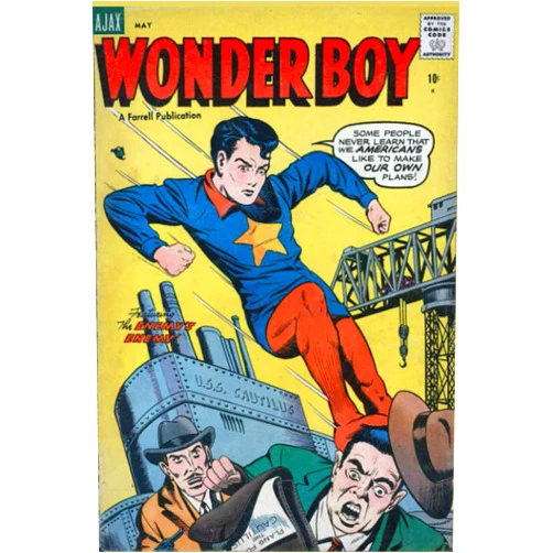 Wieslaw W Falkowski Wonder Boy – comic re-edition