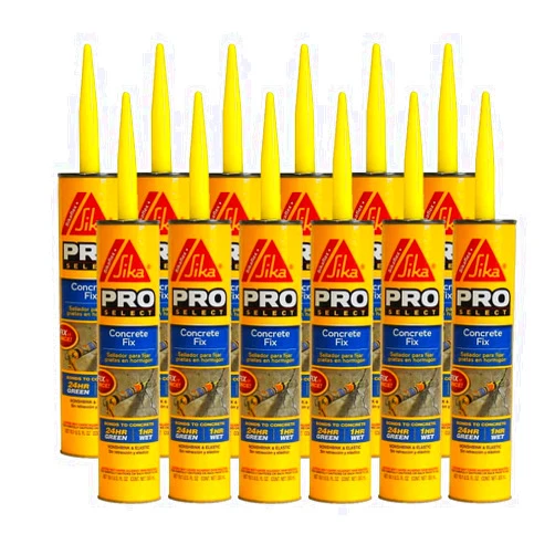 Sikaflex 515318 Concrete Fix Construction Sealant, 10.1-Oz. - Quantity 12