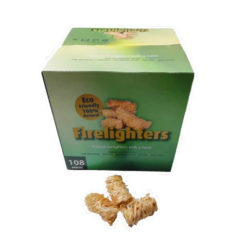 Veperain Fire Starter, Natural Pine Fire Starters for Fireplace, Grill,Fire Pit, Indoor Fireplaces, BBQ, Wood Stove, Campfire, All Weather, Odorless 50/108 Counts (50 PCS)