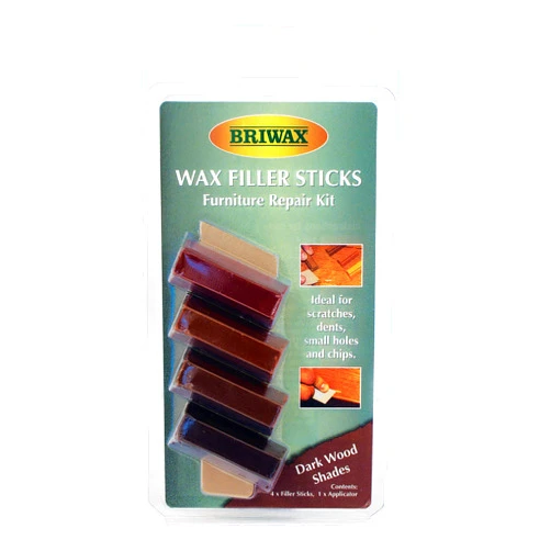 Briwax Filler Sticks - Dark (4 x 40ml Sticks)