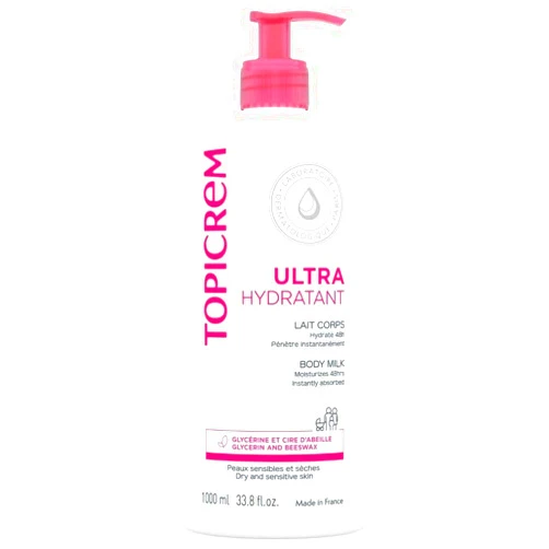 Topicrem Ultra-Moisturizing Body Milk 1000ml
