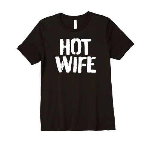 Lewd Linda Womens Punk HotWife Hot Wife ENM Swinger Premium T-Shirt