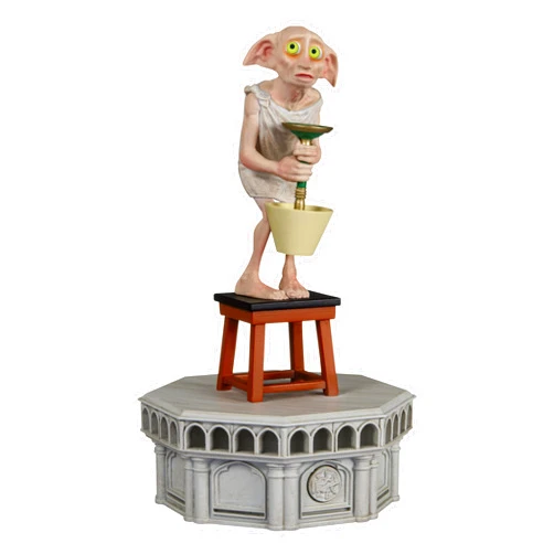 Hallmark Keepsake Christmas Ornament, Harry Potter and the Chamber of Secrets Collection Dobby With Light and Sound, Gifts for Harry Potter Fans