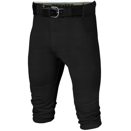 Penveer Knicker Style Adult & Youth Baseball Pants with Durable Snap Zip, Elastic Bottom Mens & Boys Baseball Pants