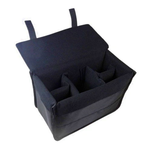 DRF Camera Insert Bag Shockproof Padded Inner Case Nylon Punch for Backpack BG170 (Black2), 167 Black, one_size, Modern