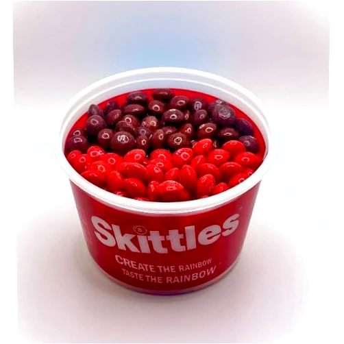 Incredivend Remix Skittles Candy (Strawberry Grape Skittles, 15oz)