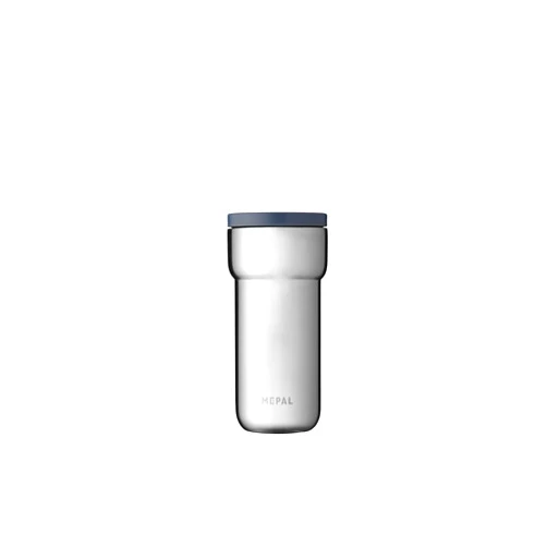 MEPAL, Insulated Travel Mug with Lid for Coffee, Tea, Hot or Cold Beverages, BPA Free, Stainless Steel, Holds 12.5 oz, 1 Count