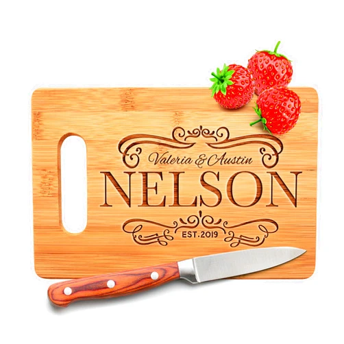 Amazing Items Personalized Bamboo Cutting Board - 9 Designs |6