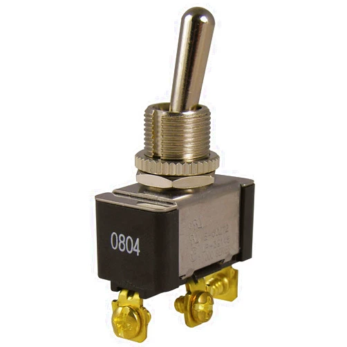 Gardner Bender GSW-13 Heavy Duty Electrical Toggle Switch, SPDT, ON-OFF-ON, 20 A/125V AC, Screw Terminal