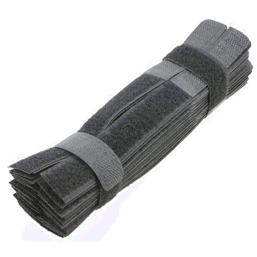 Pasow 50pcs Cable Ties Reusable Fastening Wire Organizer Cord Rope Holder 7 Inch (Black)