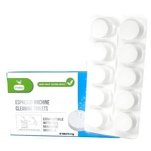Edmcid Cleaning Tablets 311769 311970 310575 TCZ6004, 311530 for Bosch Siemens Coffee Machine，Descaler Tabs, Descaling Tabs, Descaling Tablets for Tassimo Coffee Makers (10 Cleaning Tablets)