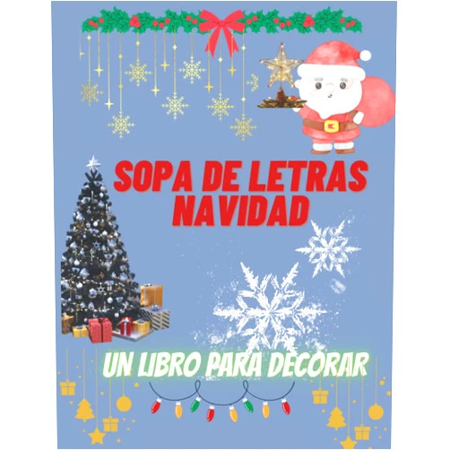 Spanish Edition by Sebastián Niño (Author), Diana Guio (Author) Sopa de Letras de Navidad: Libro para decorar (Spanish Edition)