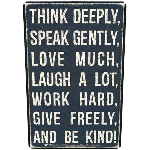AMERICAN WIT Motivational Quote Metal Tin Wall Rusty Retro Looking Sign (16