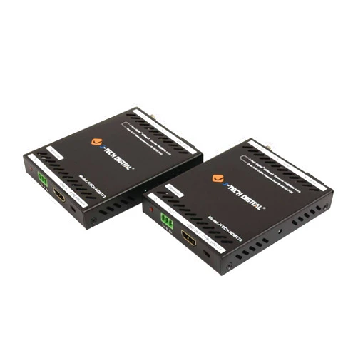 J-Tech Digital HDBaseT HDMI Extender 4K@60 420 Ultra HD Extender Over Single Cable CAT5e/6A up to 230ft (1080P) 130ft(4K) Supports HDCP 2.2/1.4, RS232, Bi-Directional IR and PoE