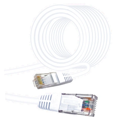 VEECOH Cat 6 Ethernet Cable 40 Ft/12M Cat6 Cable High Speed 1000Mbps RJ45 26AWG Internet Network LAN Patch Cord Cable for Computer Router Modem PS4 PS3 Xbox Switch Boxes TV,40 Feet White