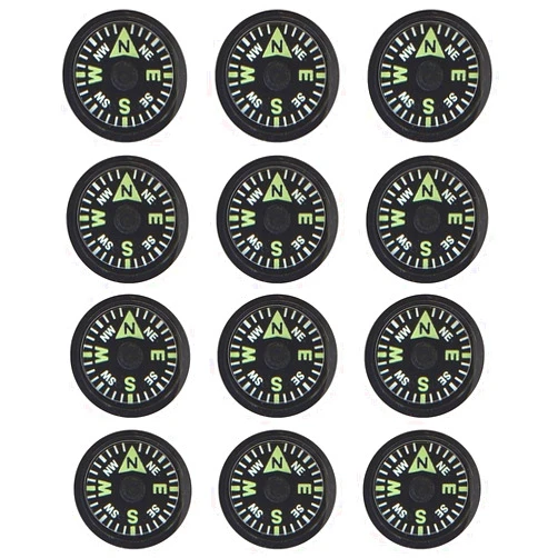Sun Company Compass Capsules - Pack of 12 Compasses | Different Sizes and Grades Available