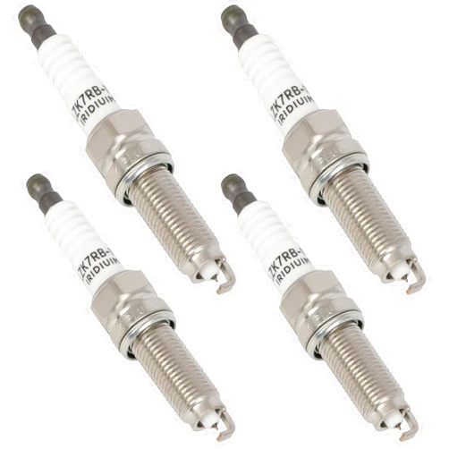 SCITOO Iridium Platinum Spark Plugs for Jeep Wrangler 2018-2020,Cherokee2019-2020 & for Dodge Hornet 2023 & for Alfa Romeo Giulia 2017-2024,Stelvio 2018-2024,2.0L ILZKR7G7G 4 pcs