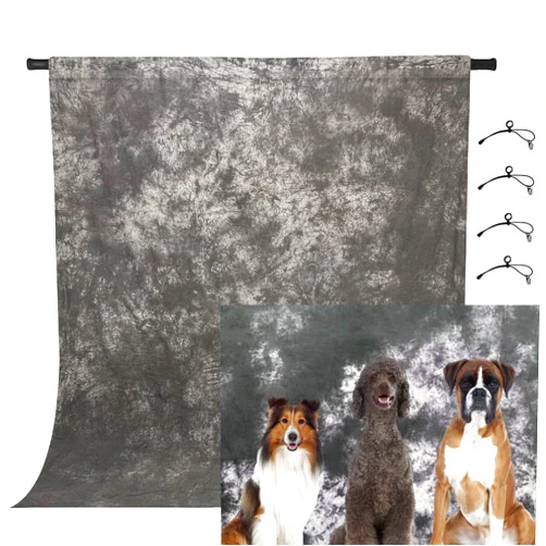 KUKUSOUL 10x17ft Abstract photography Backdrops Vintage Backdrops Grey Photo Backdrop for Studio Booth Props Portrait Backgound KUZR063D