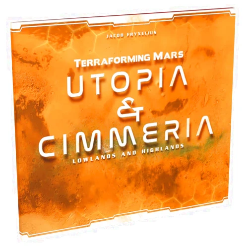 Stronghold Games Terraforming Mars Utopia & Cimmeria - Double-Sided Game Board with New Maps and Awards - for Ages 12+ and 1 to 5 Players
