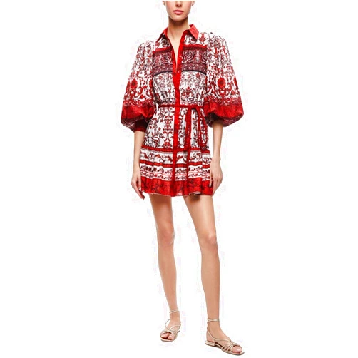 alice + olivia Tiffie Mini Dress
