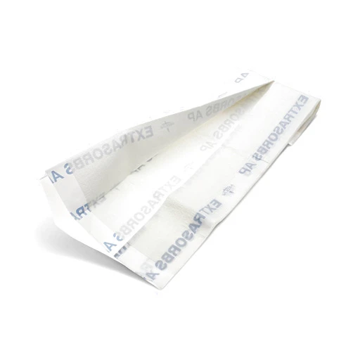 Medline White Absorbent Polymer Extrasorbs Air-Permeable Disposable DryPads (Pack of 70).