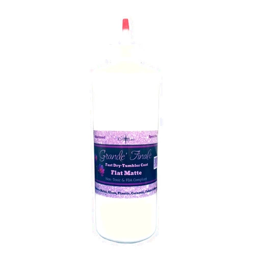 CrystaLac Grande Finale Tumbler Coat (Matte, 32oz Quart) 2.0