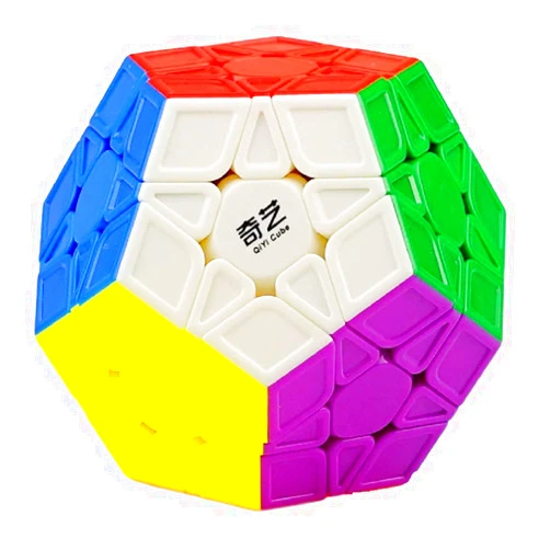 BestCube Megaminx Speed Cube, Stickerless 3x3x3 Pentagonal Speed Cube Dodecahedron Magic Cube Puzzle