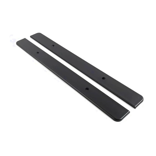 Newsmarts Cnonee1 Extended Stretched Saddlebag Skid Plates ABS Black For Harley for Touring 1993-2013 Motorcycle